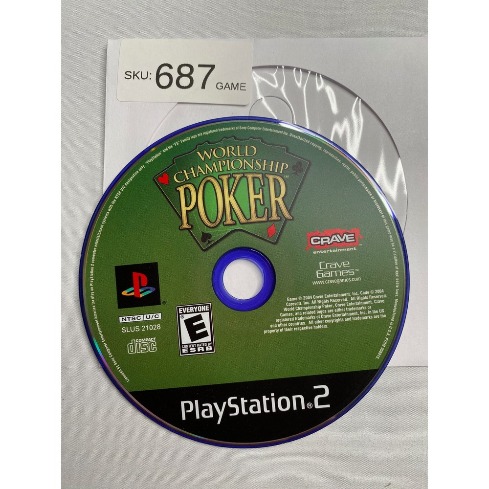 World Championship Poker Sony PlayStation 2